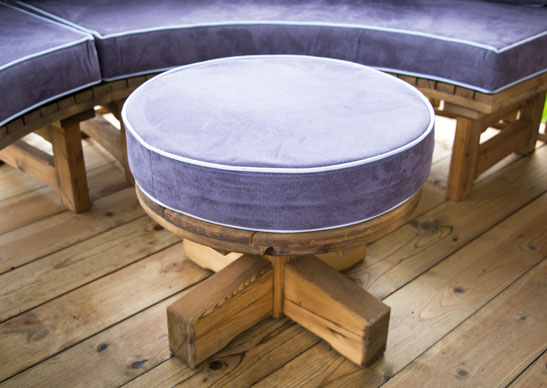 Foot stool and coffee table by Breeze House