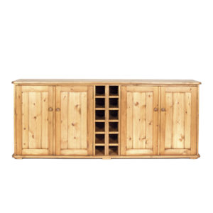 Wine Rack Cabinet by Breeze House
