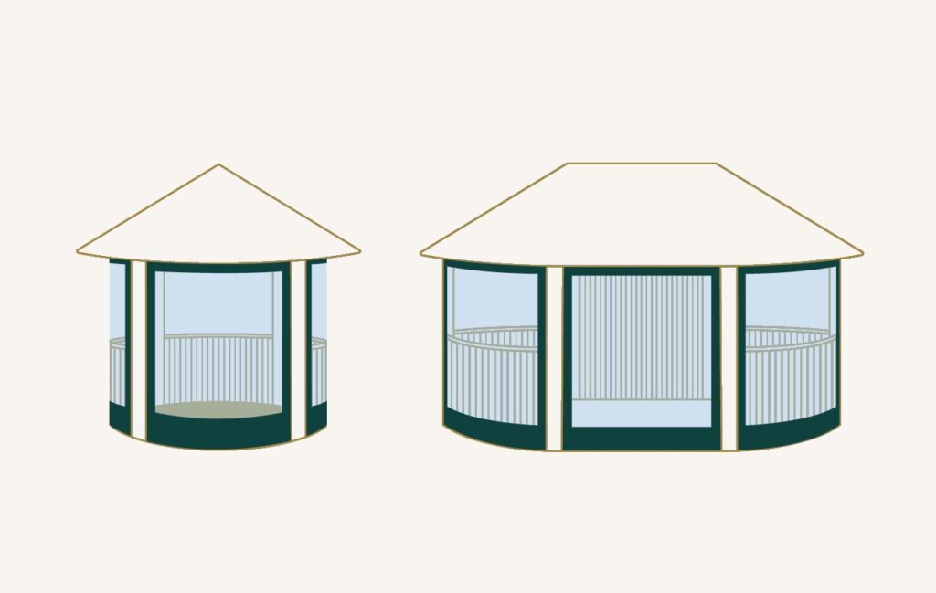 Original Style Full Clear Panels Breeze House Owners Club