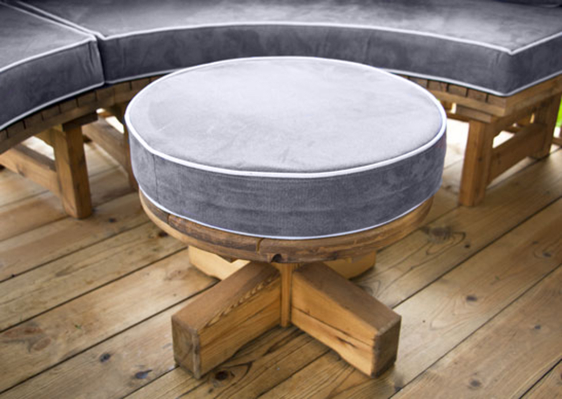 Circular Coffee Table Footstool Premium@2x
