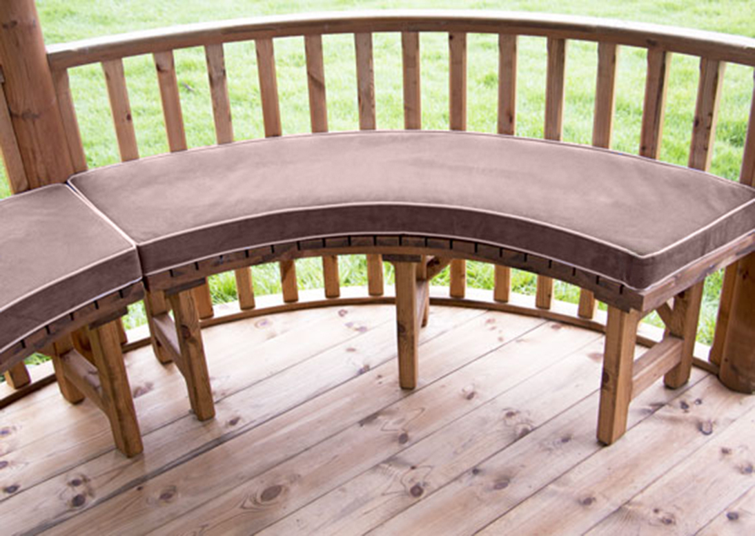 Luxury Bench Base Cushion Set Deluxe@2x
