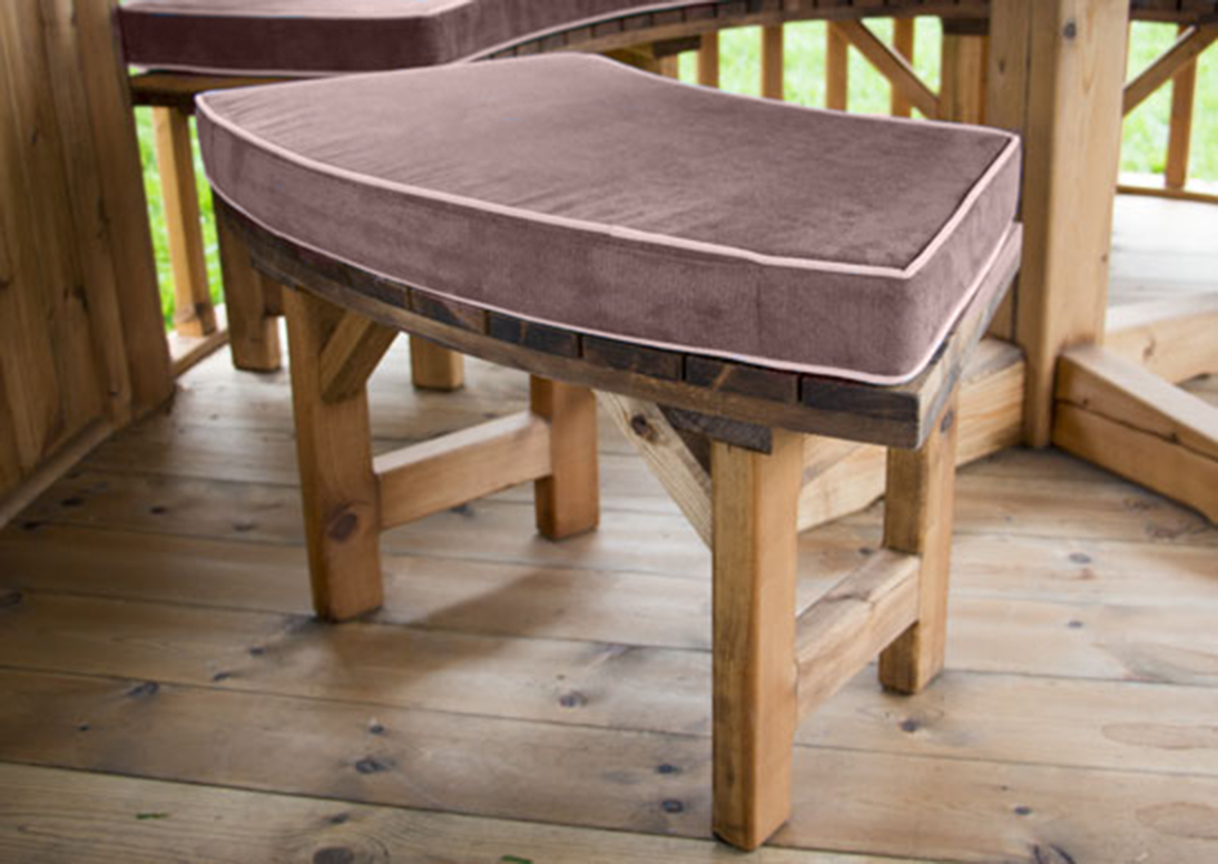 Luxury Bench stool Cushions Deluxe@2x
